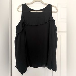 Open-Shoulder Blouse